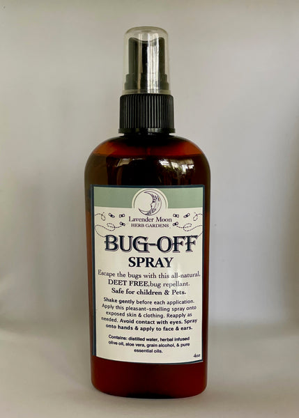 Bug Off Spray – Lavender Moon Herb Gardens