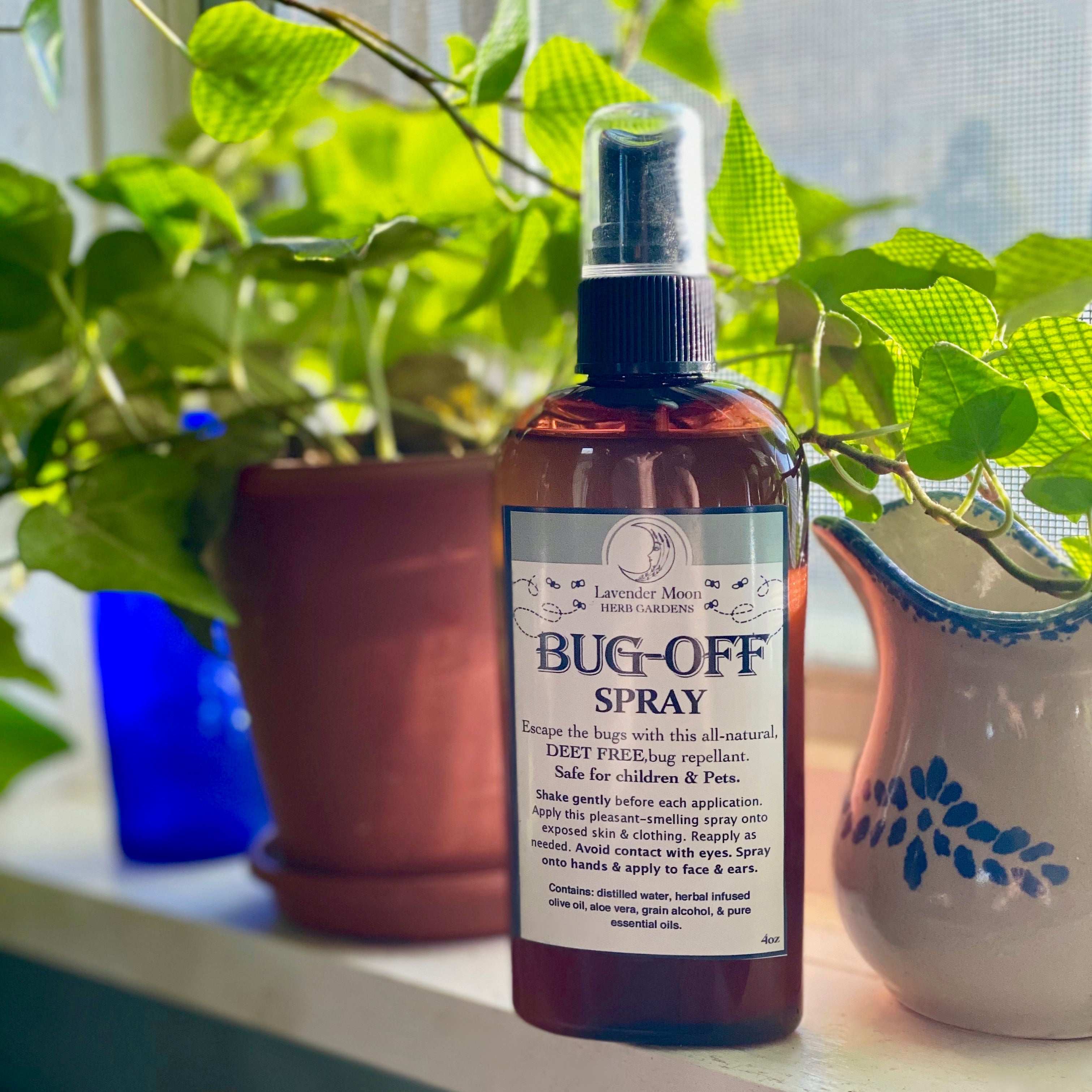 Bug Off Spray – Lavender Moon Herb Gardens