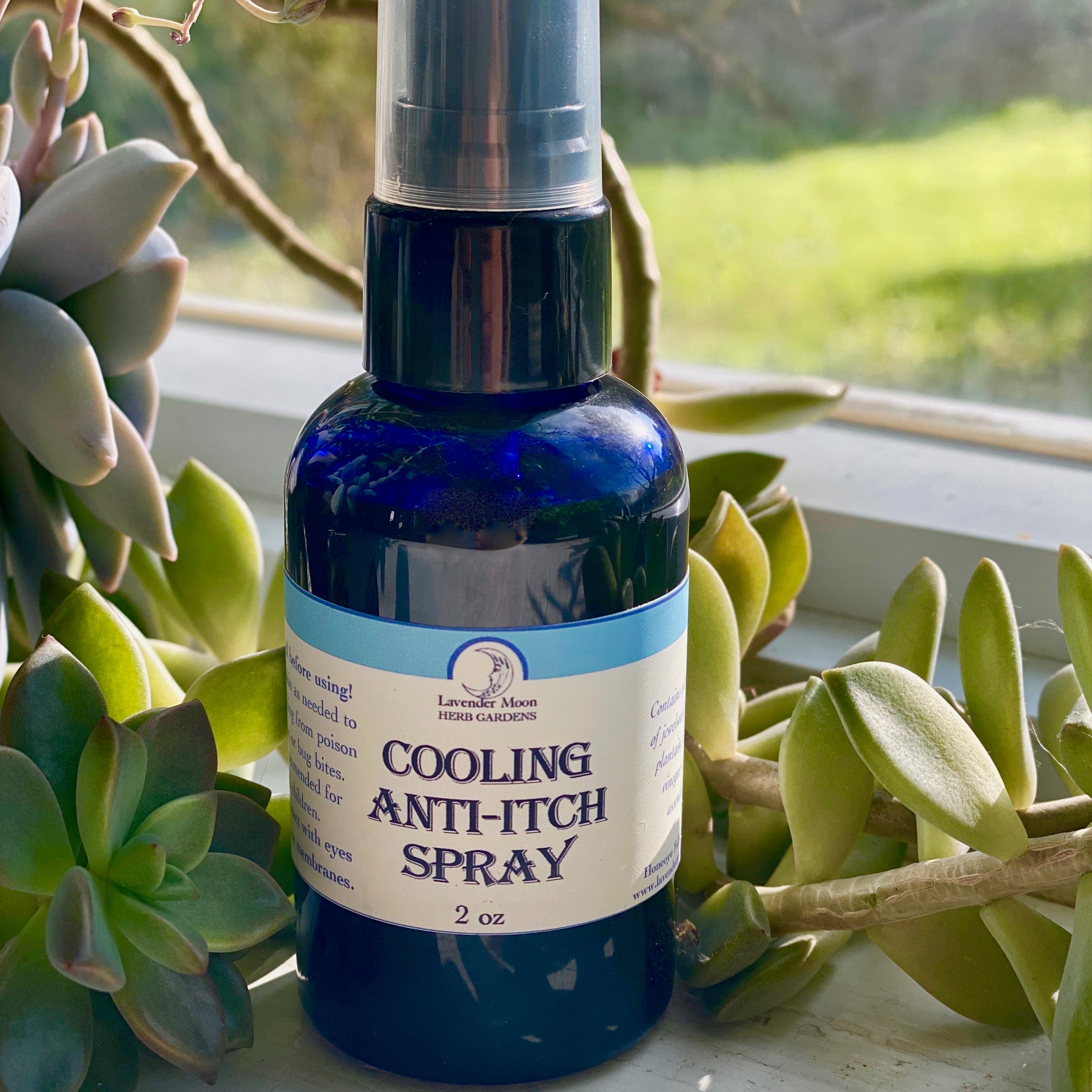 organic bug spray for herb garden Cooling Anti-itch Spray – Lavender Moon Herb Gardens
